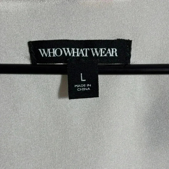 Who What Wear Knee Length Shift White Fully Lined Lightweight Floral Print Sress - Picture 8 of 16